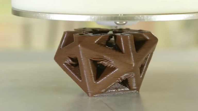 3D-printed chocolate